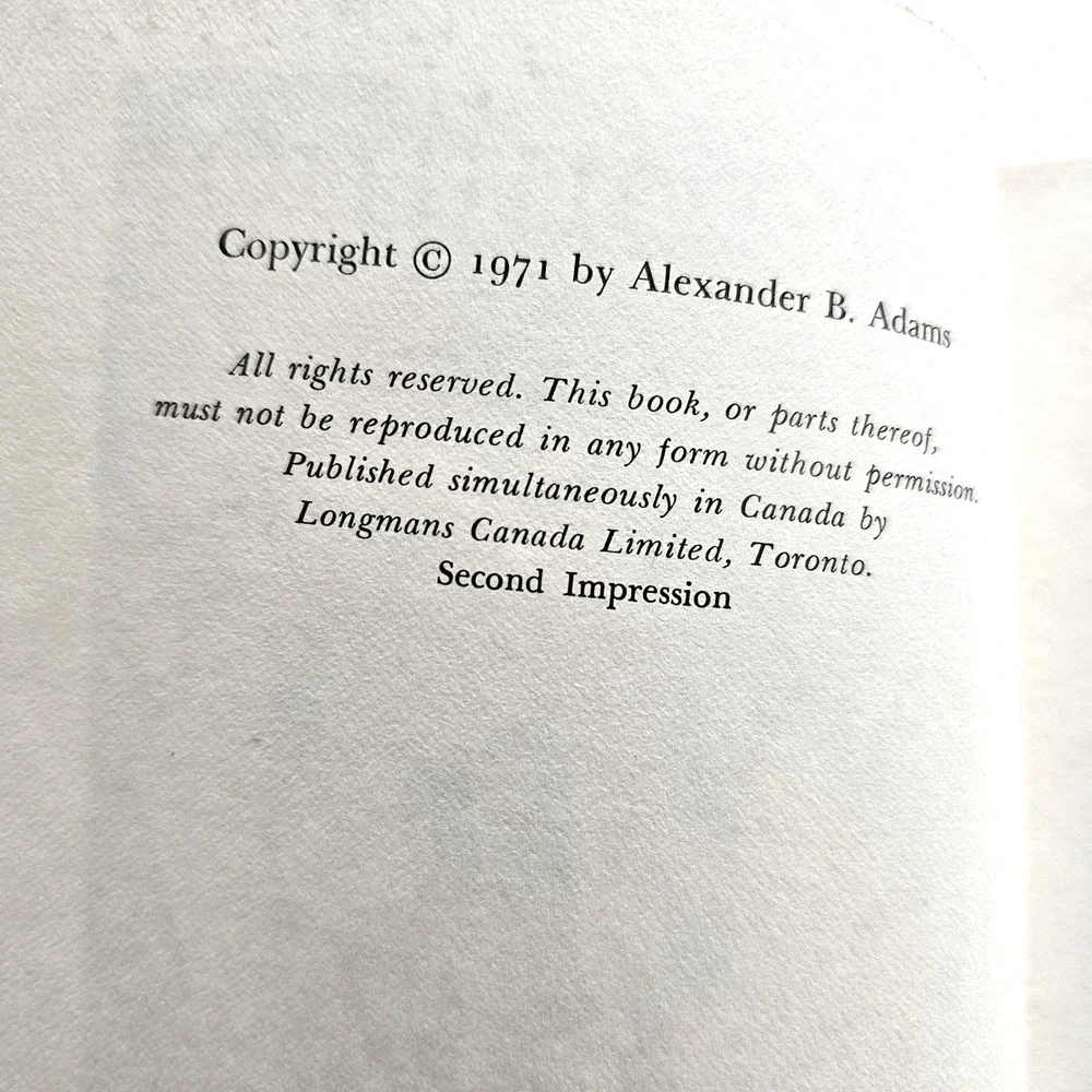 Geronimo A Biography Alexander B Adams 1971 Hardcover Dust Jacket Apache History